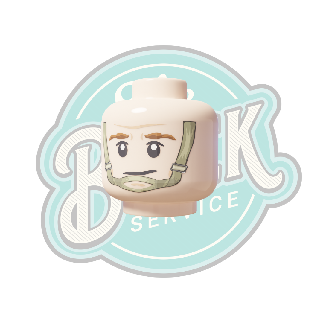 M1 Helmet Chin Strap Face #04