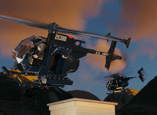 MH-6 Little Bird #25386 Complete Kit