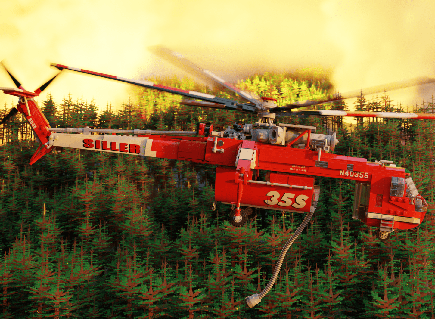 S-64 Air Crane® Helitanker [PRE-ORDER]